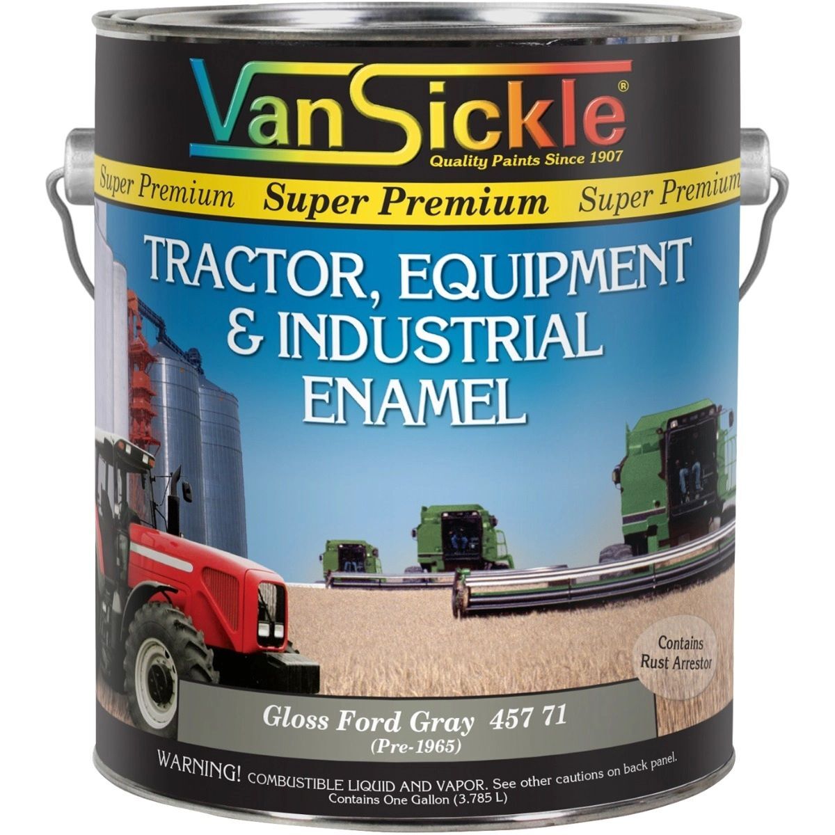Van Sickle Paint Tractor & Equipment Gloss Ford Gray Enamel, 1-Gal
