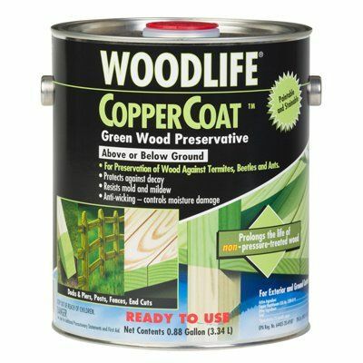 Zinsser Coppercoat Green Wood Preservative - 1 gal
