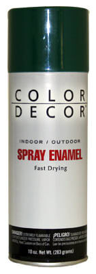Color Decor Hunter Green Spray Paint, 10-Oz