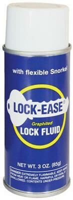 Lock-Ease Graphited Lock Fluid, 3 oz