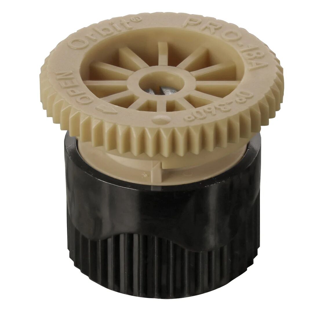 Orbit Adjustable 0°-360° Pattern Sprinkler Spray Nozzle, 18-Ft