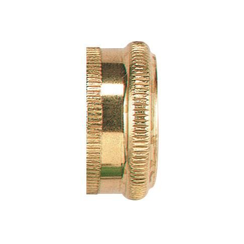 Orbit Brass Hose Cap, 3/4-In, 2-Pk