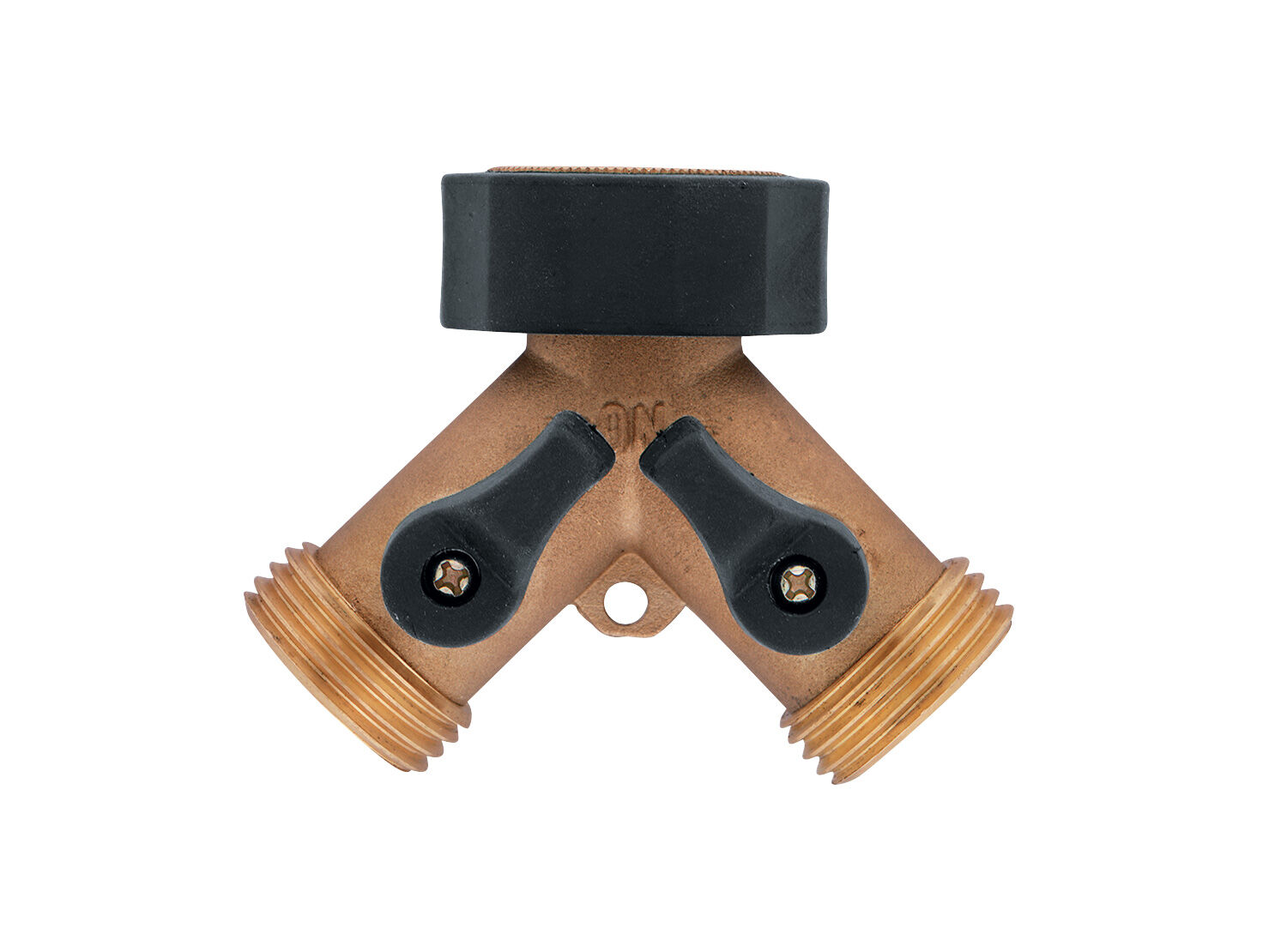 Orbit Brass Hose Y With Shut-Off