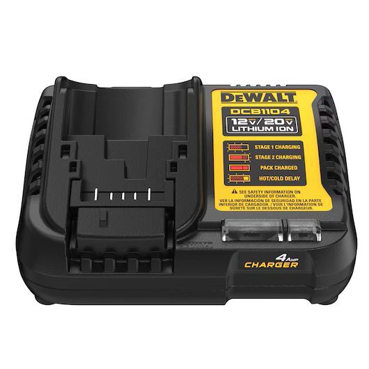 DeWalt 12V Max/ 20V Max/Flexvolt Charger, 4-Amp