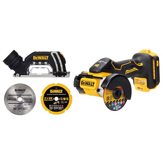 DEWALT 20V Max XR Brushless Cordless Cut-Off Tool, 3-In (Cut-Off)