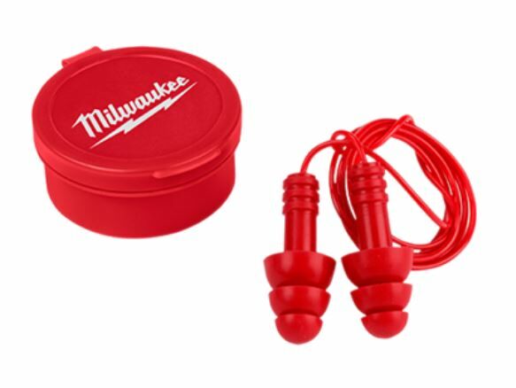 Milwaukee Reusable Corded Ear Plugs - 3 Pack