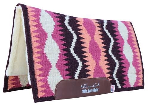 Professional's Choice Melon Comfort-Fit SMx Air Ride Pad: Serpentine, 30-In x 34-In