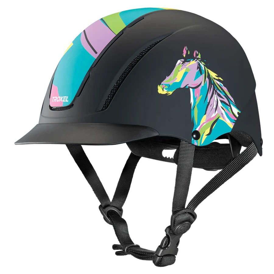 Troxel Medium Pop art Pony Spirit Riding Helmet