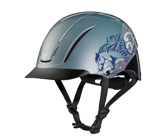 Weaver Leather Riding Helmet Spirit - Sky Dreamscape, XS