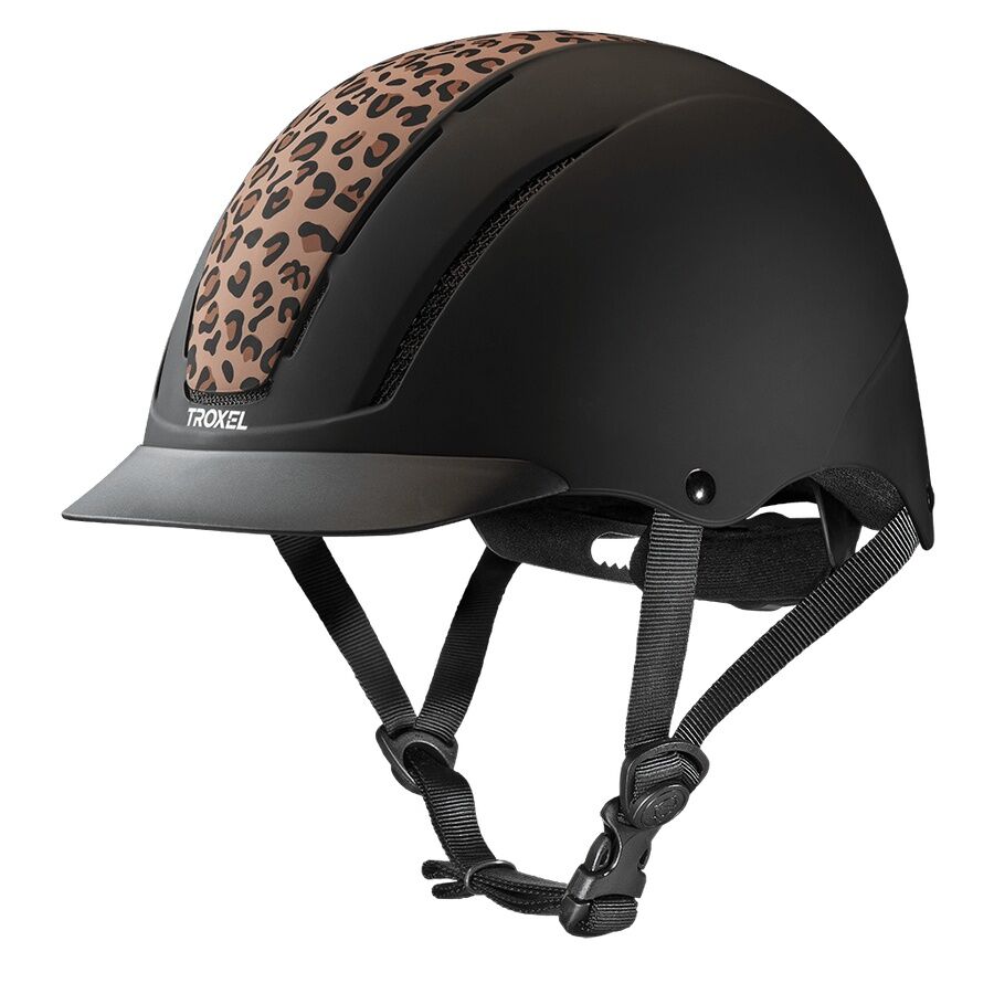 Troxel Spirit Sahara Leopard Medium Horse Riding Helmet