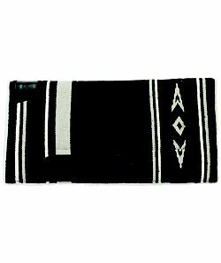 Weaver Leather Saddle Pad - Black|Gray, Fleece, Pony