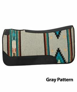 Weaver Leather Contoured Saddle Pad - Gray, Felt