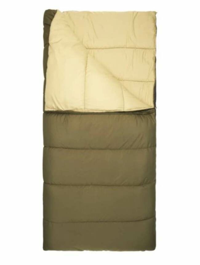 Slumberjack Middle Fork 20/30 Degree Sleeping Bag - Olive