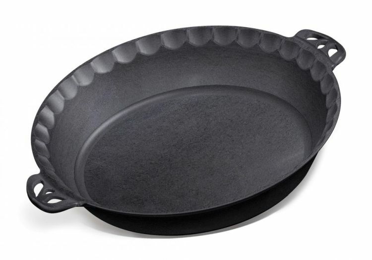 Camp Chef Cast Iron Pie Pan - Black, 10 in