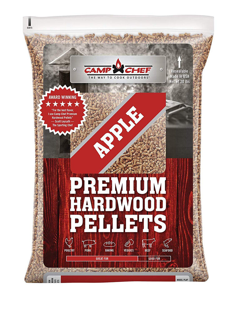 Camp Chef Premium Hardwood Apple Flavored Pellets - 20 lb