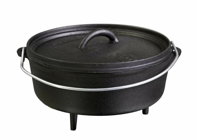 Camp Chef Cast Iron Classic Dutch Oven - 4 Qt, 10 in