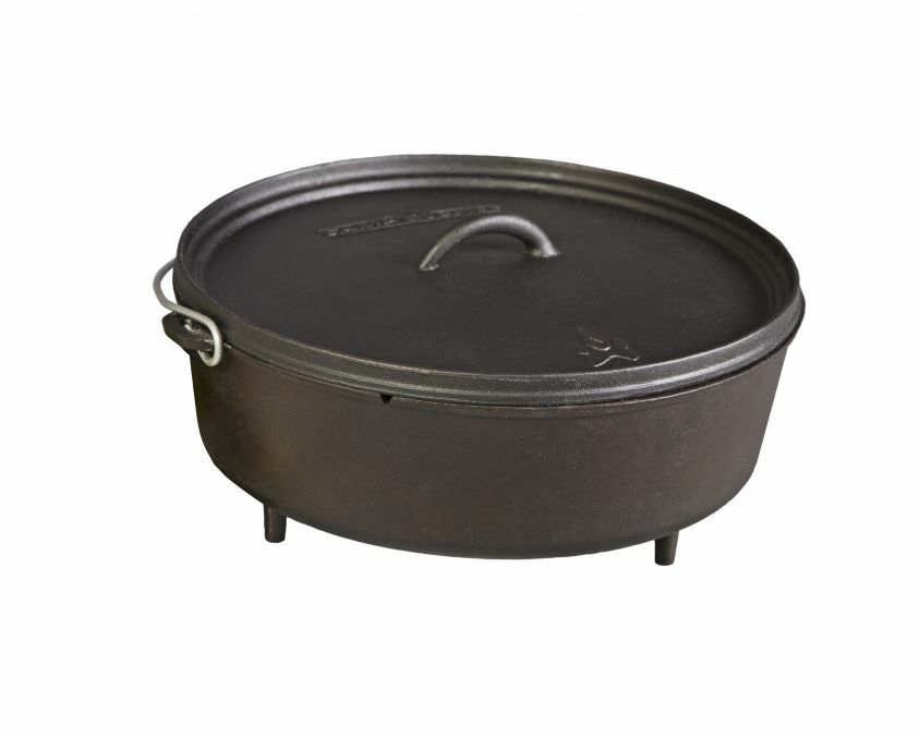Camp Chef Cast Iron Classic Dutch Oven - Gray, 14 in