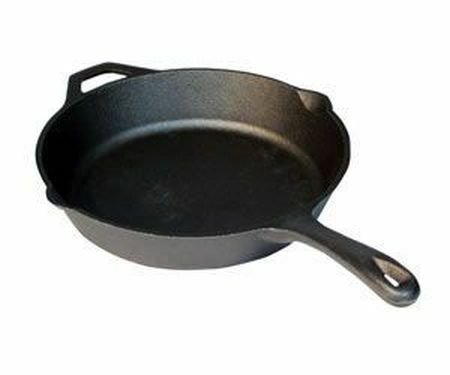 Camp Chef Seasoned Cast Iron Skillet - Black, 10 in