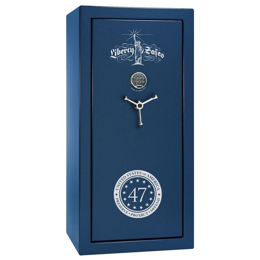 Liberty Safe Liberty 47 Limited Edition USA 30 Blue Textured with Commemorative Logo Gun Safe