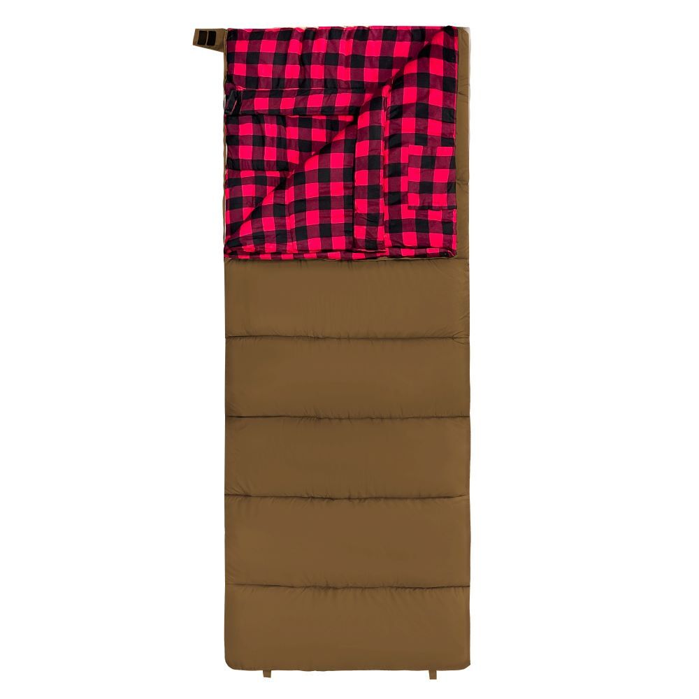 Black Sierra +20° Flannel Sleeping Bag