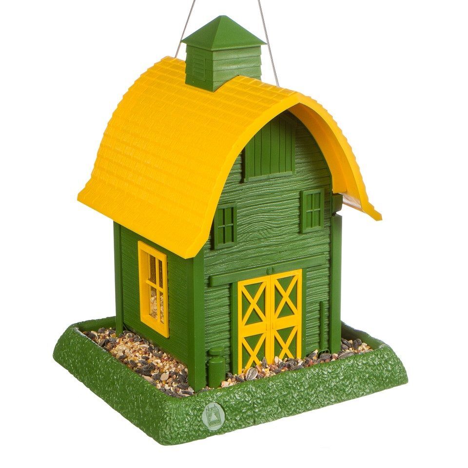 North States Village Collection Green Barn Birdfeeder