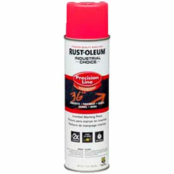 Rust-Oleum Line Marking Paint - Fluorescent Pink, 17 oz