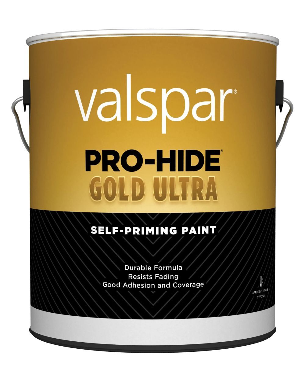 Valspar Pro-Hide Gold Ultra Exterior Self-Priming Paint, 1-Gal