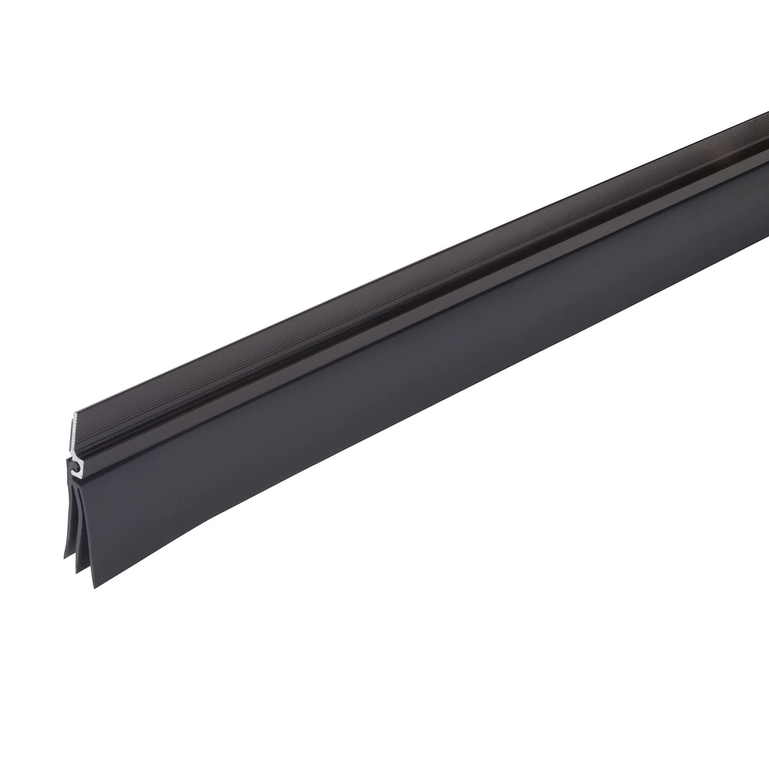M-D Building Products Bronze Aluminum And Vinyl Cinch Self-Adhesive Door Sweep, 1/4 x 2 x 36-In