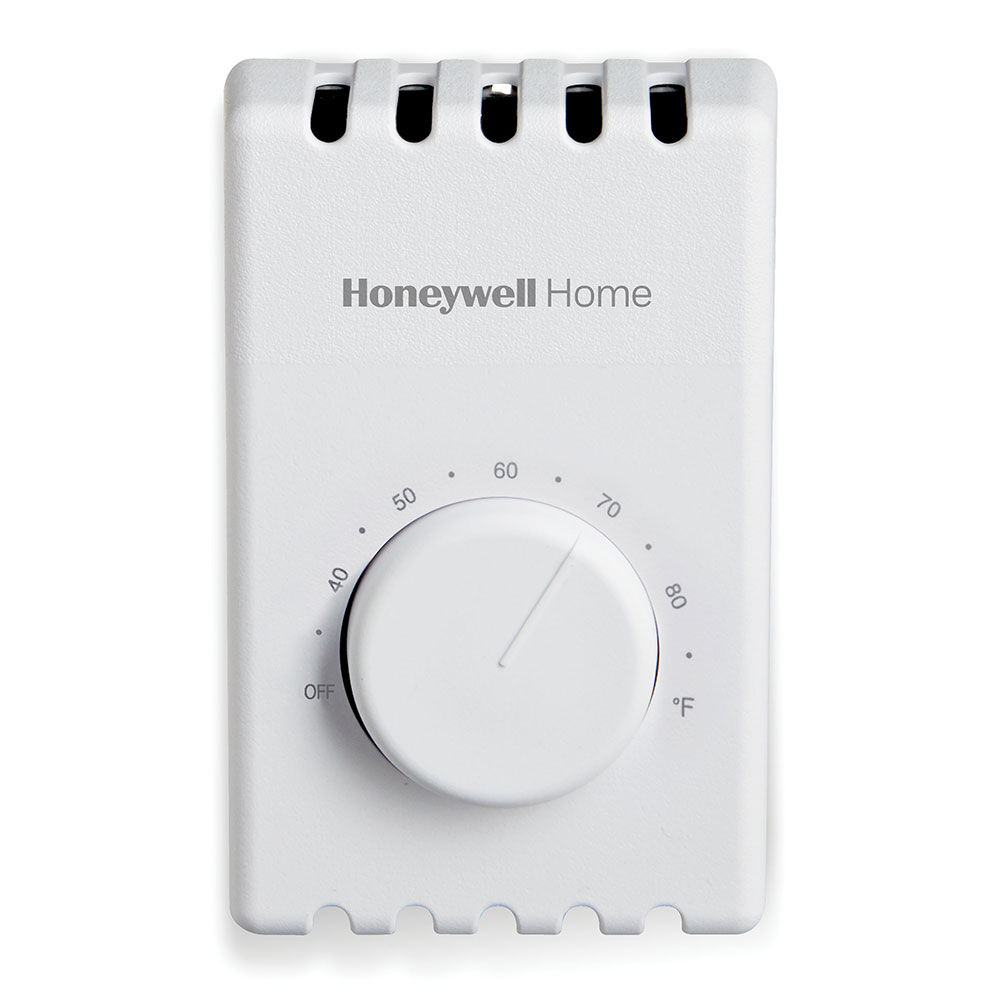 Honeywell Home CT410B1017 Non Programmable 4-Wire Premium Baseboard Heater And Line Volt Thermostat