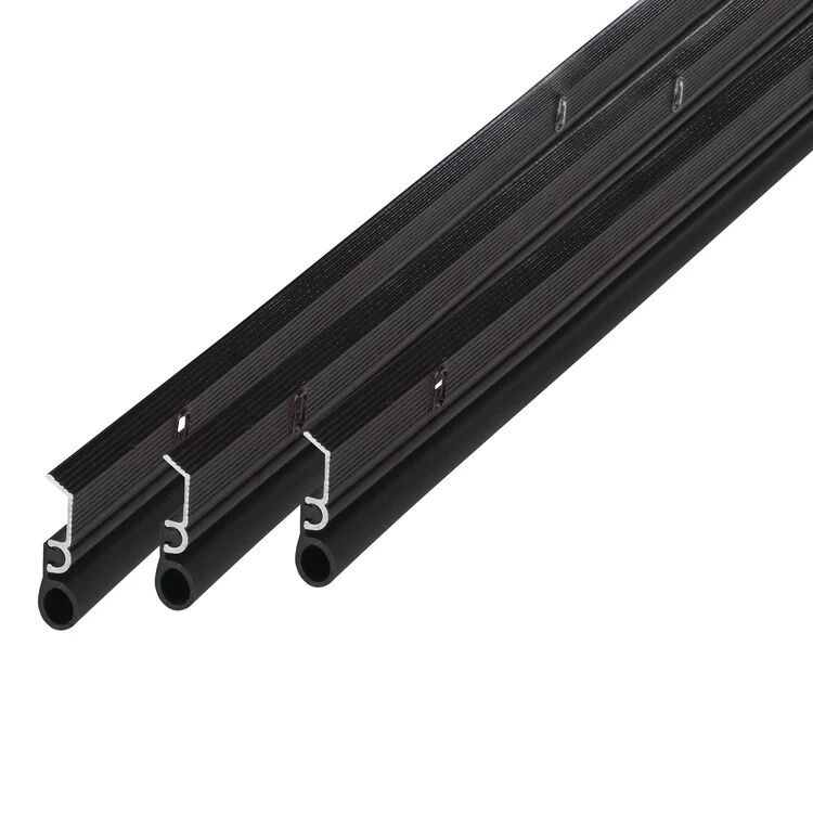 M-D Building Products Bronze Aluminum And Vinyl Screw-On Top And Sides Door Seal Kit