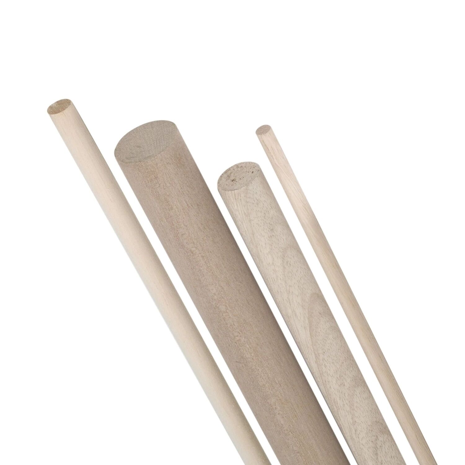 Waddell Hardwood Round Dowel, 5/8-In x 4-Ft