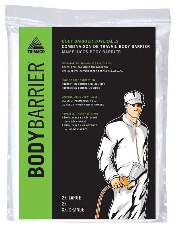 Trimaco BodyBarrier Extra Large Professional Protective Coveralls
