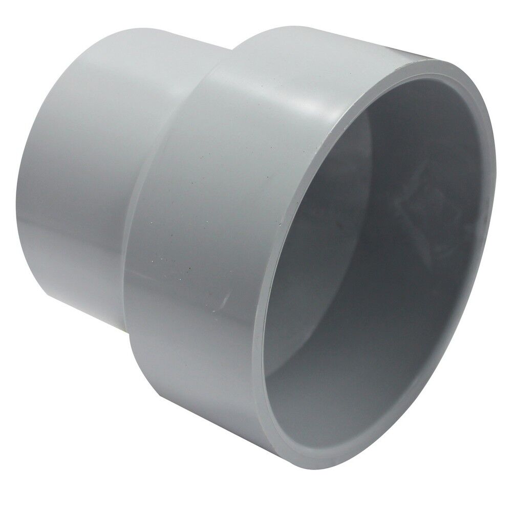 Canplas PVC DWV Reduced Coupling, 4-In Hub x 3-In Hub