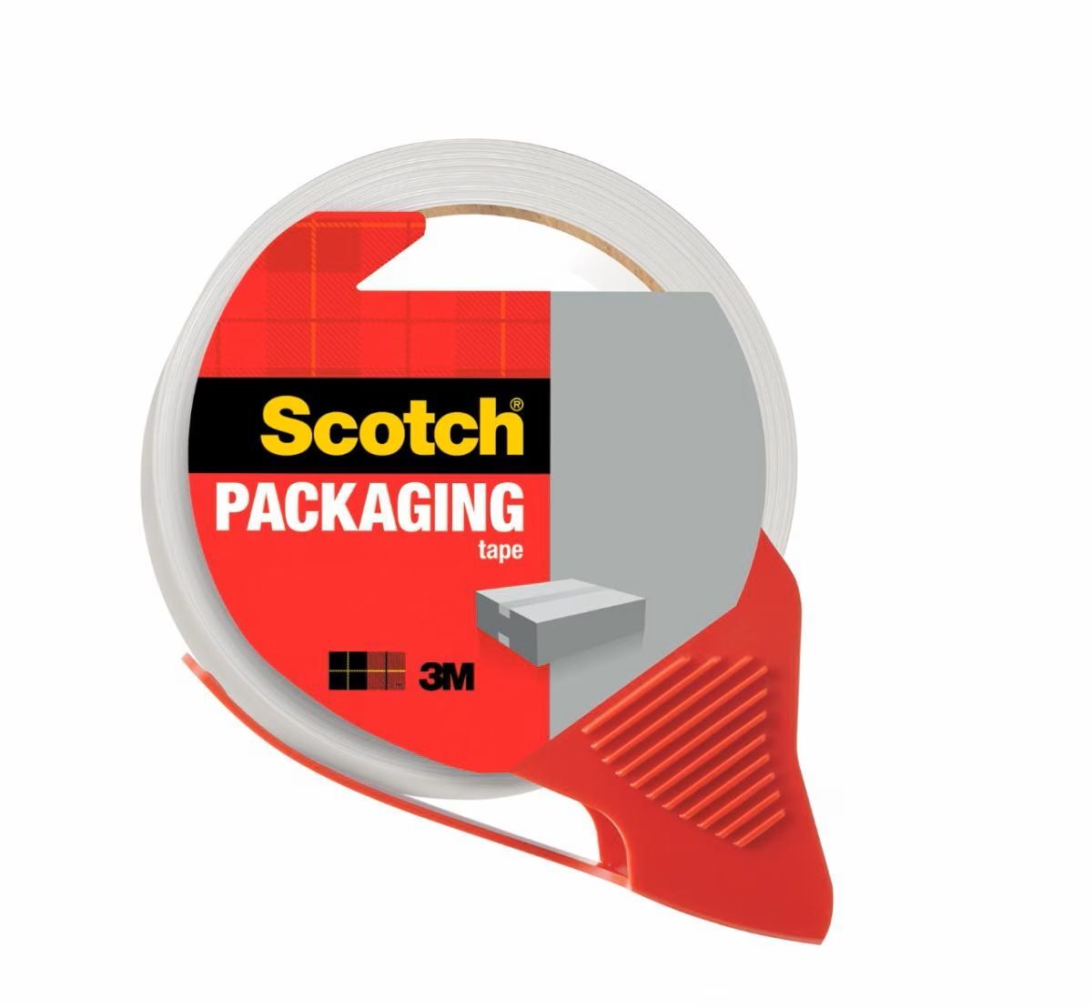 Scotch Shipping Packaging Tape with Dispenser, 1.88-In x 54.6-Yd