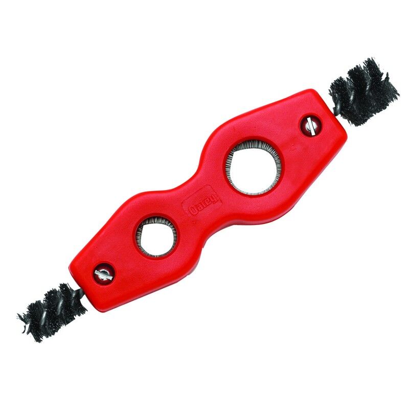 Oatey 4-In-1 Pipe Fitting Brush, 1/2-In & 3/4-In