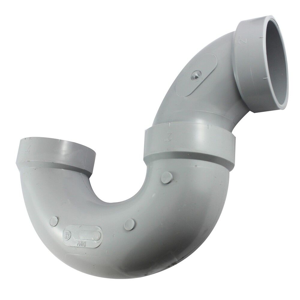 Canplas PVC DWV P-Trap Weld Joint, 2-In Hub