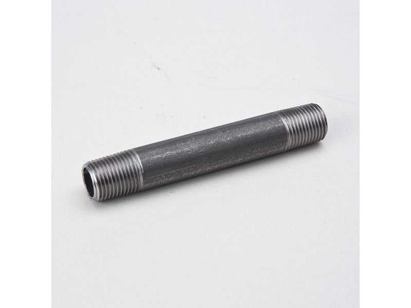 Southland Black Steel Schedule 40 Nipple, 1/8-In X 4-In