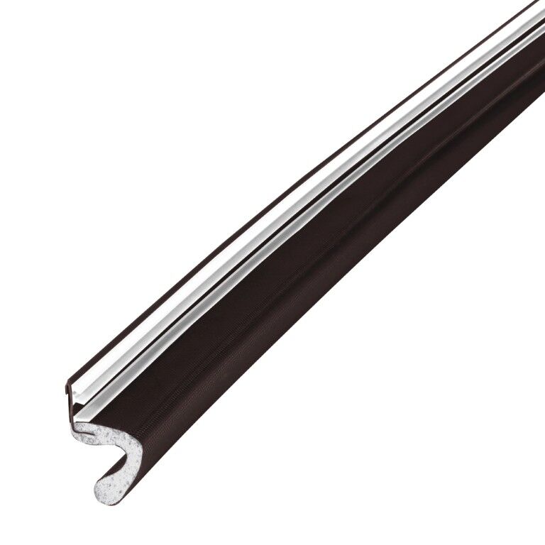 M-D Building Products Brown Vinyl-Coated Foam Top/Sides Door Seal For Kerf/Channel Doors, 81-In