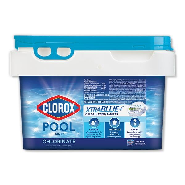 Clorox Pool XtraBlue+ Chlorinating Tablets, 12-Lb
