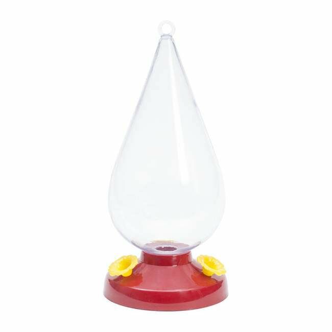 Perky-Pet Dew Drop Plastic Hummingbird Feeder - 32 oz
