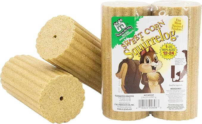 C&S Sweet Corn Squirrellog Refill, 2-Pk