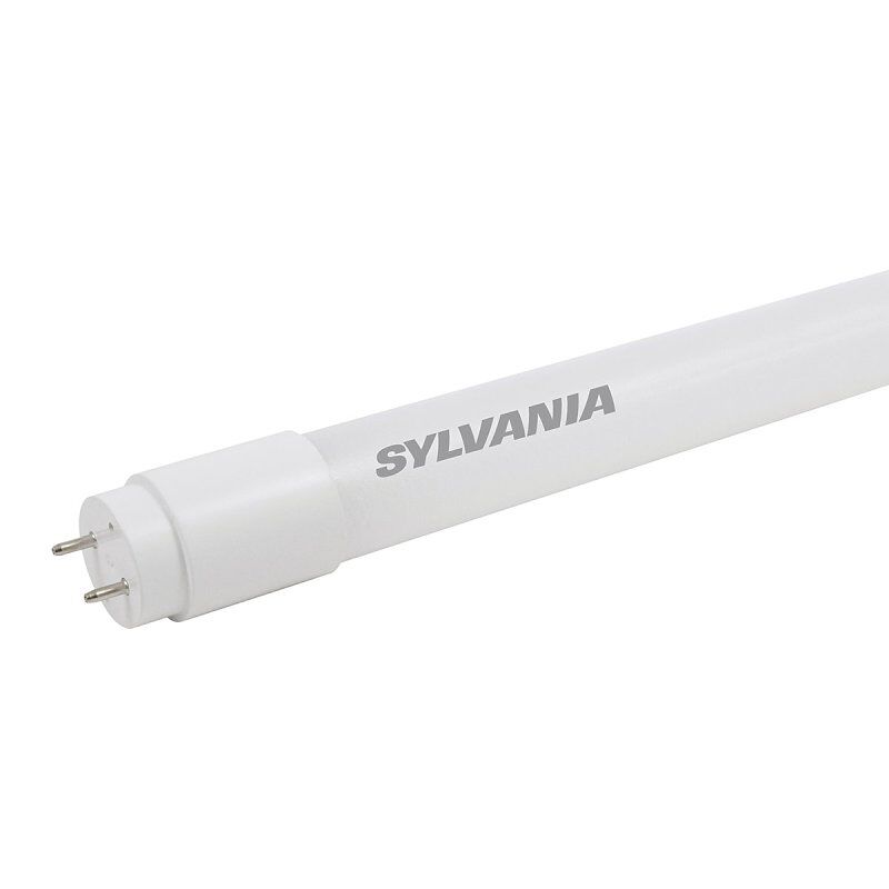 Sylvania Type B T8 Frosted Cool White LED Tube Light Bulb, 48-In, 2-Pk