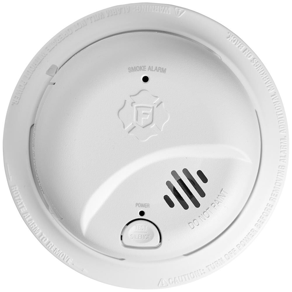 First Alert Interconnect Hardwire Smoke Alarm With 10-Year Battery Backup