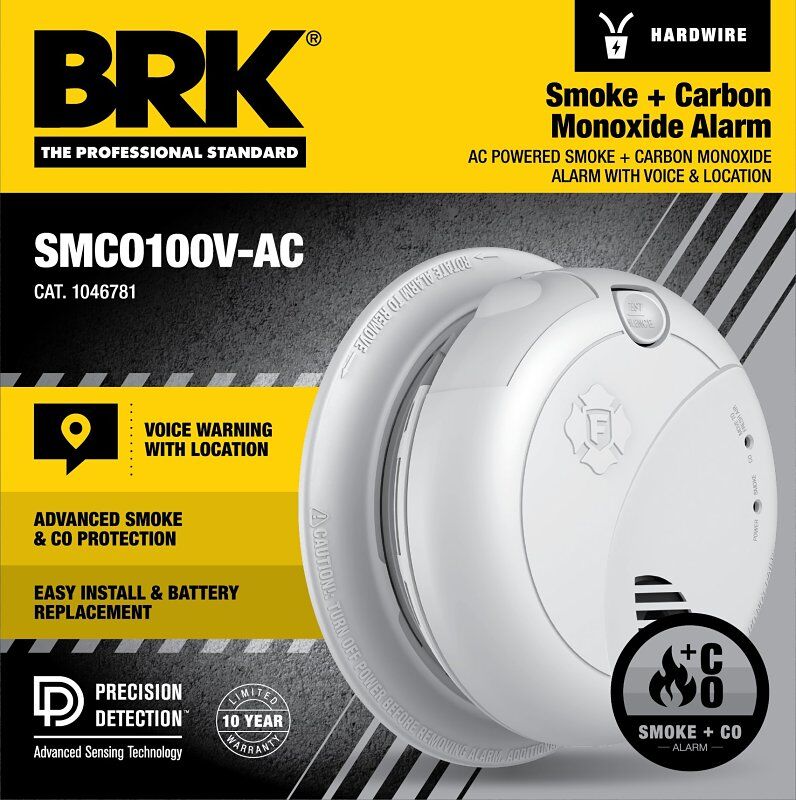 First Alert Voice Warming Smoke And Carbon Monoxide Alarm