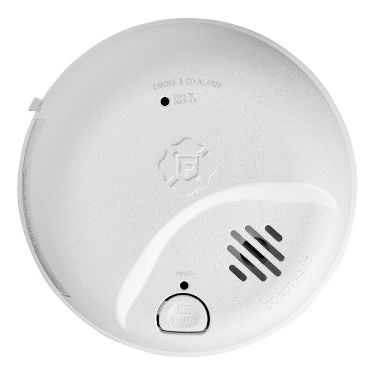 BRK Interconnectable Ion Smoke & CO Alarm With 10-Year Battery Backup