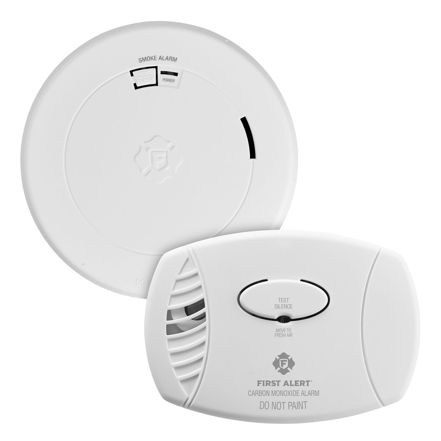 Frist Alert 10-Year Battery Smoke Alarm & Battery-Operated CO Alarm Value Pack