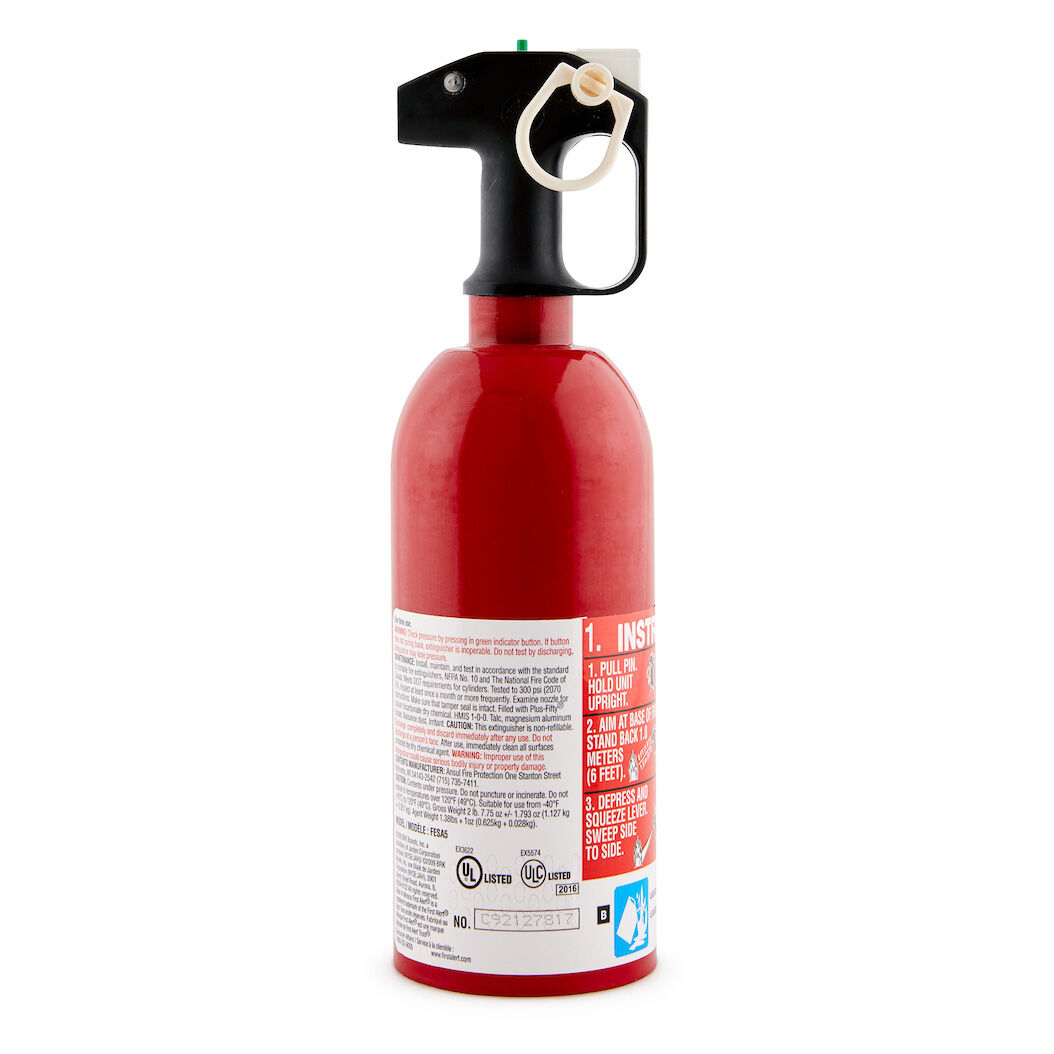 First Alert AUTO5 Auto Fire Extinguisher UL Rated 5-B:C