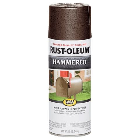 Rust-Oleum Hammered Spray Paint Gloss Bronze, 12-Oz