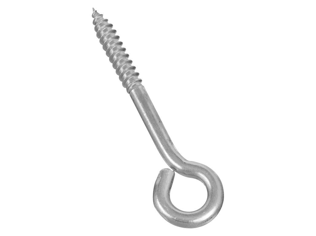 National Hardware Stainless Steel Lag Screw Eyes, 1/4-In x 3-3/4-In