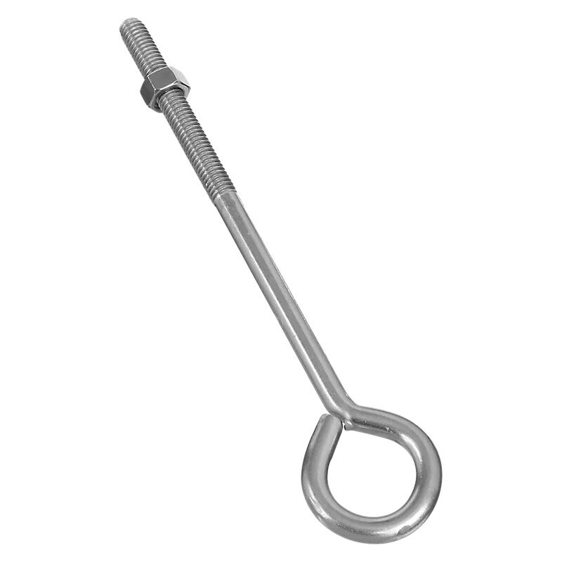 National Hardware Stainless Steel Eye Bolt, 3/8 X 8-In